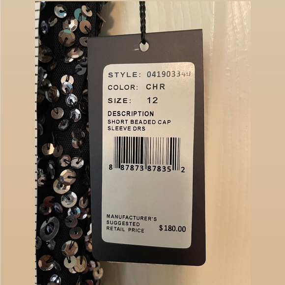 Adrianna Papell Sequin Dress - Picture 4 of 6